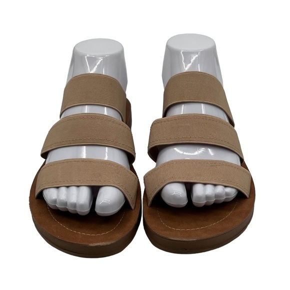 Steve Madden Pascale Fabric Straps Slide Sandals Size 8 Women's - Picture 3 of 9